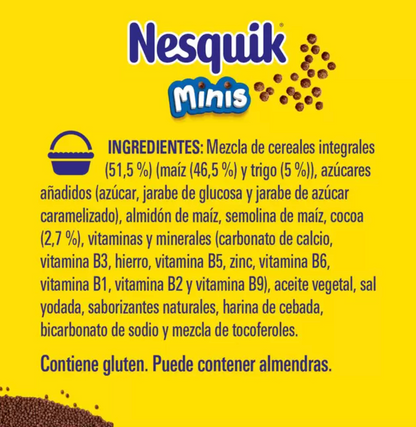 Nesquik Minis Cereal Sabor a Chocolate 1 kg - KOZ