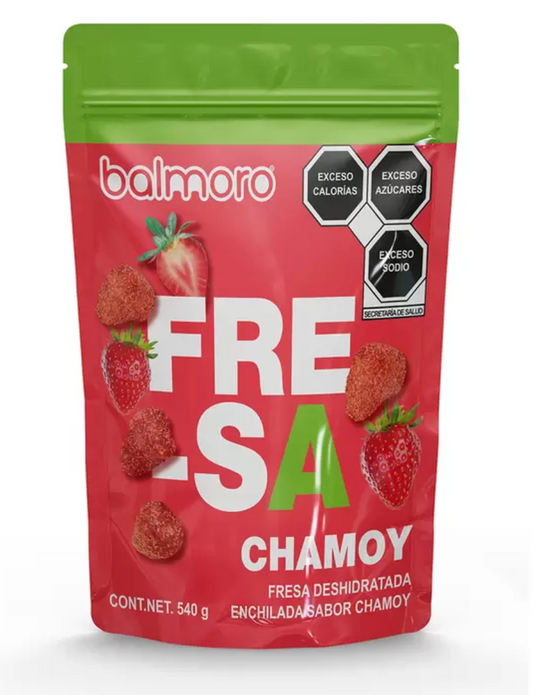 Balmoro Fresa Deshidratada Enchilada Sabor Chamoy 540 grs - KOZ