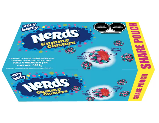Nerds Gummy Clusters 1.02 kg - KOZ