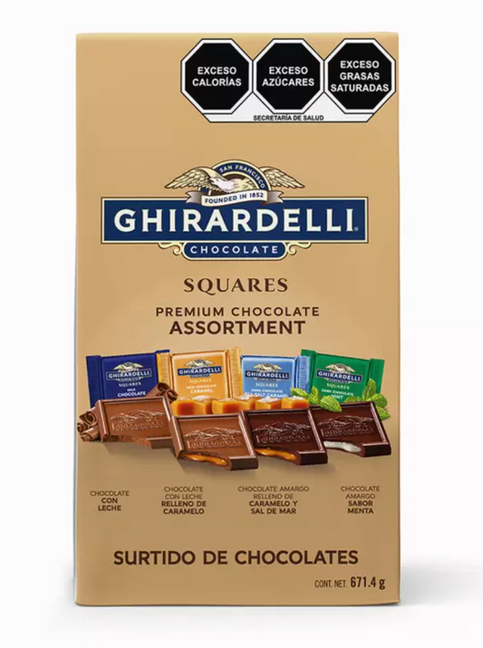 Ghirardelli Surtido de Chocolates 674 grs - .