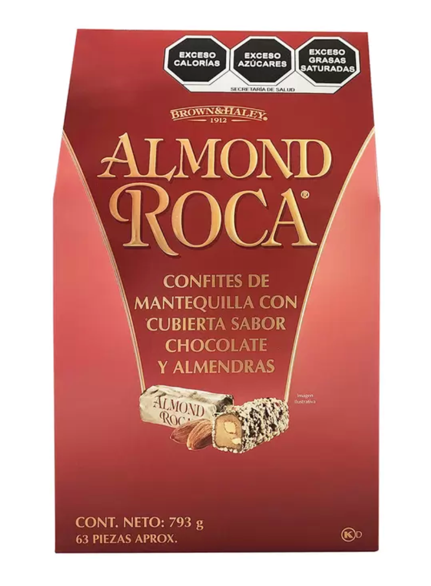 Almond Roca Confites de Mantequilla 793 grs - .