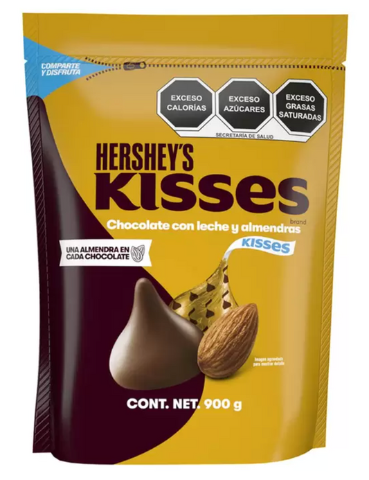 Hershey's Kisses Chocolates y Almendras 900 grs - KOZ
