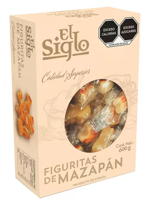 El Siglo Figuritas de Mazapán 600 grs - KOZ