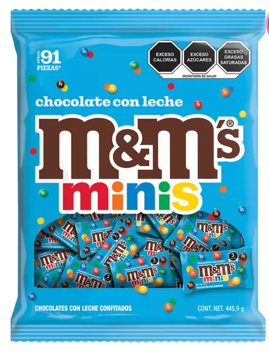 M&M's Minis Chocolates con Leche Confitados 446 grs - KOZ
