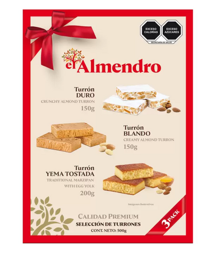 El Almendro Turrones Surtidos 500 grs - KOZ
