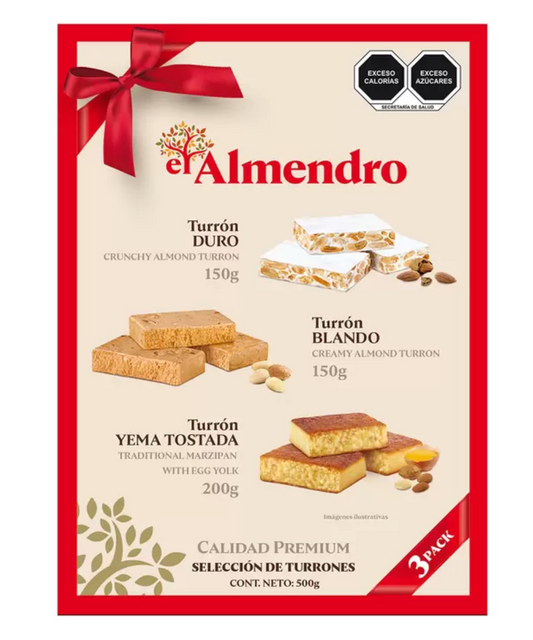 El Almendro Turrones Surtidos 500 grs - KOZ
