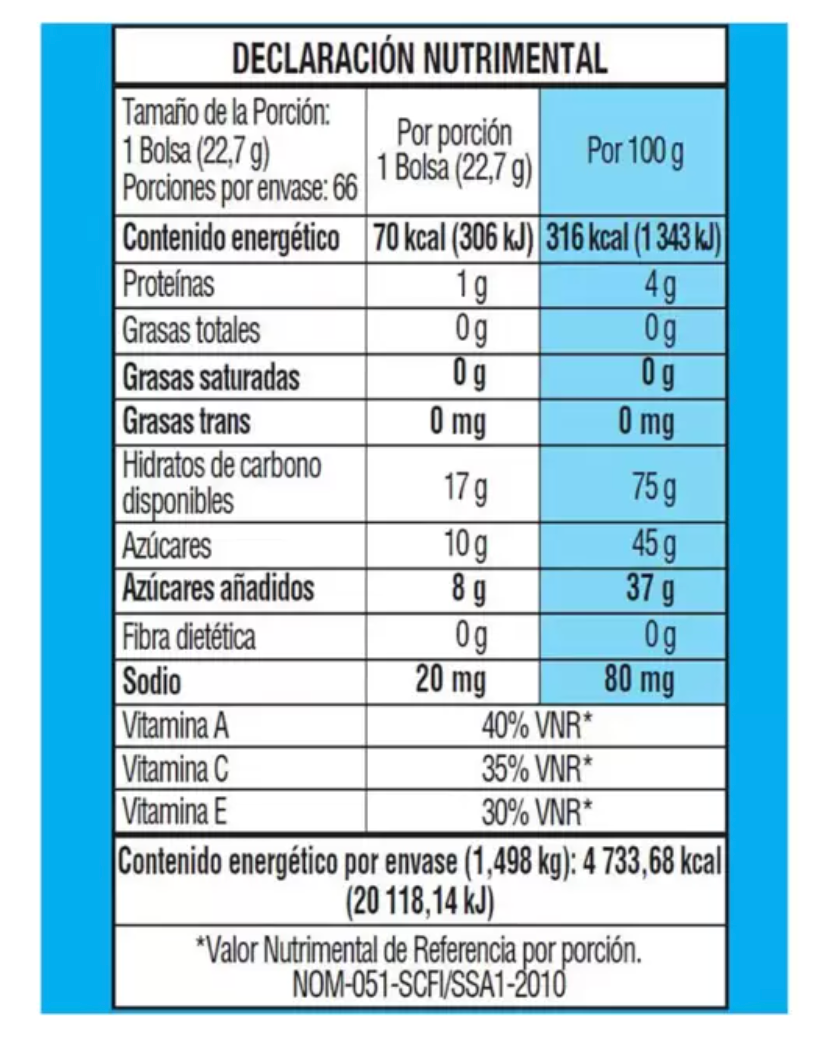 Welch's Gomitas Hechas con Fruta Natural 66 pzas de 22.7 grs - .
