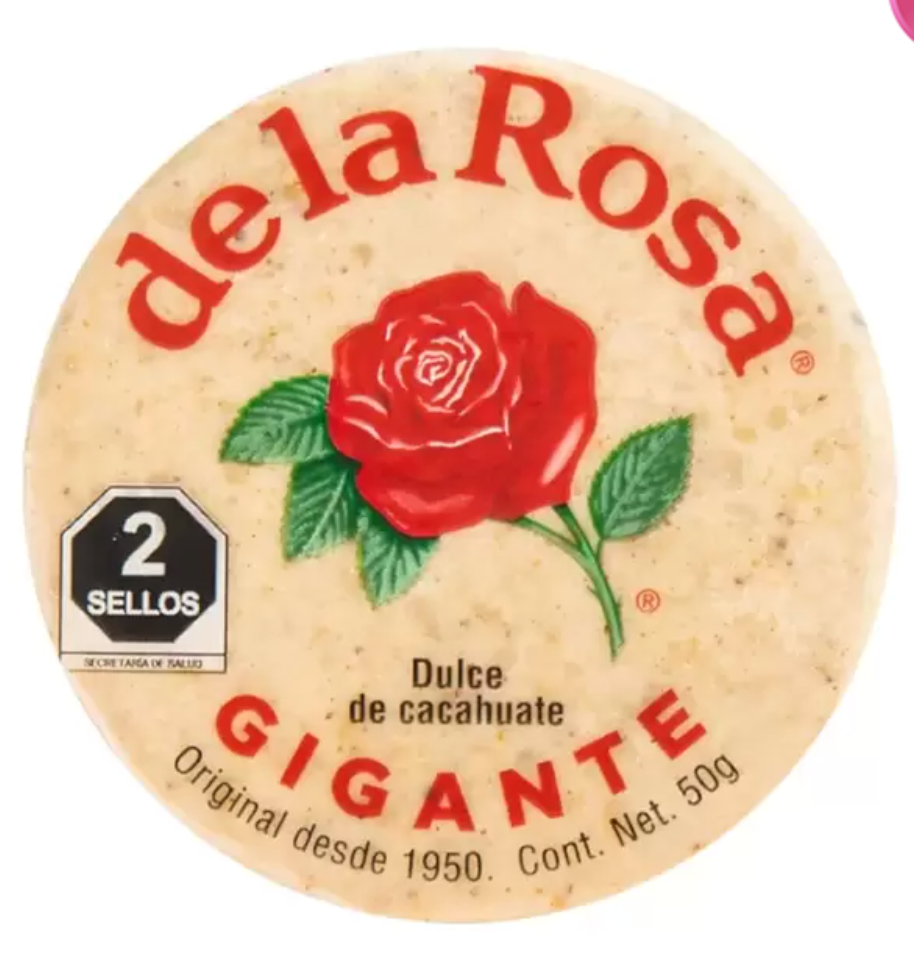 De La Rosa Mazapán Dulce de Cacahuate 40 piezas de 50 grs - KOZ