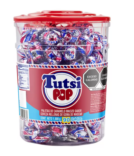 Tutsi Pop Paletas de Caramelo 90 piezas - KOZ
