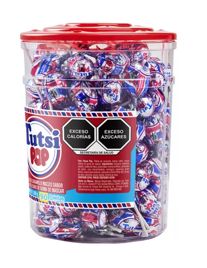 Tutsi Pop Paletas de Caramelo 90 piezas - KOZ