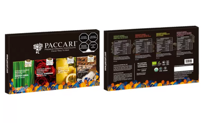 Paccari Surtido de Chocolates Orgánicos Premium 4 piezas de 50 grs - KOZ