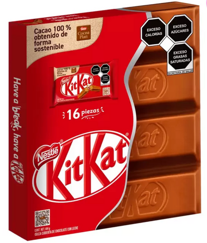 KitKat Chocolate 16 piezas 41.5 grs - .