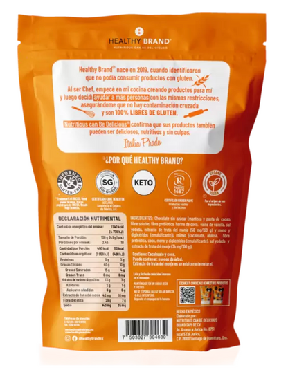Healthy Brand Chocolates Keto 10 pzas de 24.5 grs - KOZ