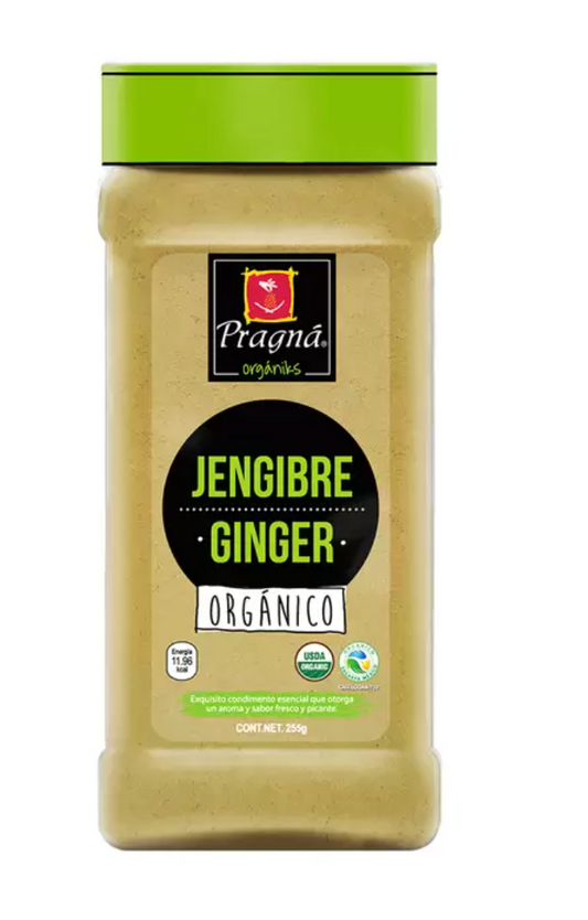Pragná Jengibre en Polvo Orgánico de 255 grs - KOZ