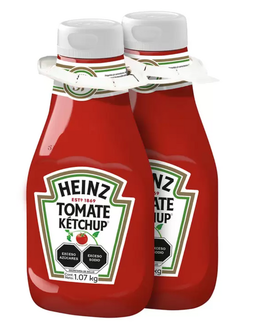 Heinz Ketchup 2 piezas de 1.07 kg - KOZ