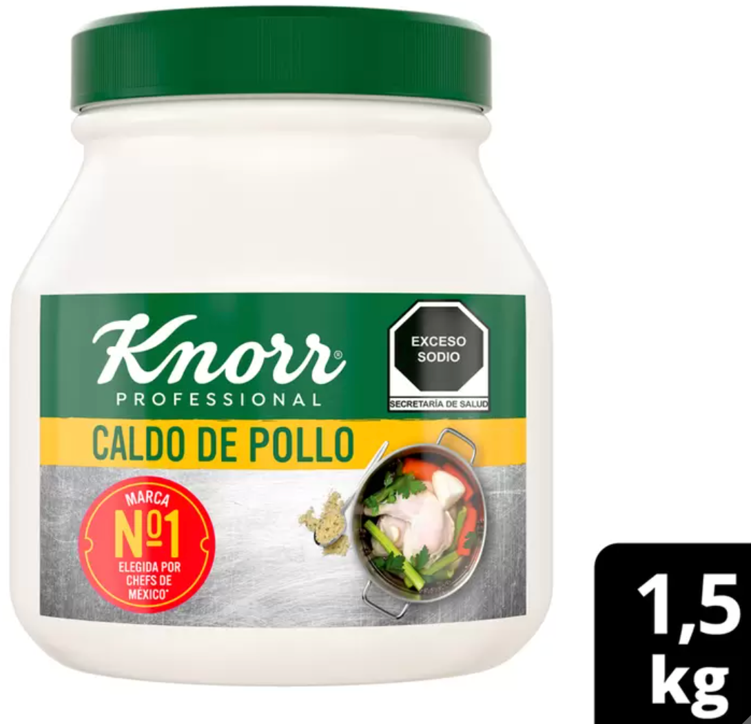 Knorr Professional Caldo de Pollo 1.5 kg - .