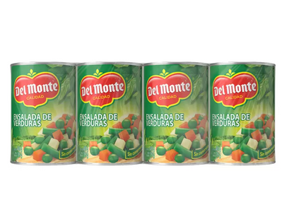 Del Monte Ensalada De Verduras 8 piezas 400 grs - KOZ