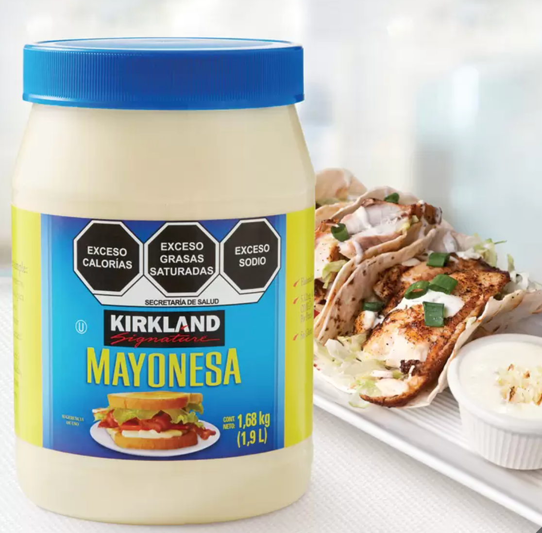 Kirkland Signature Mayonesa 1.9 L - .