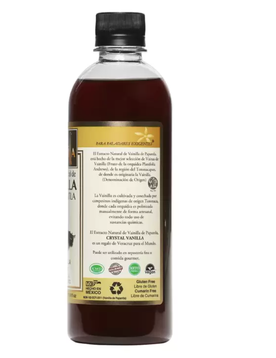 Crystal Vanilla Extracto de Vainilla 500 ml - KOZ