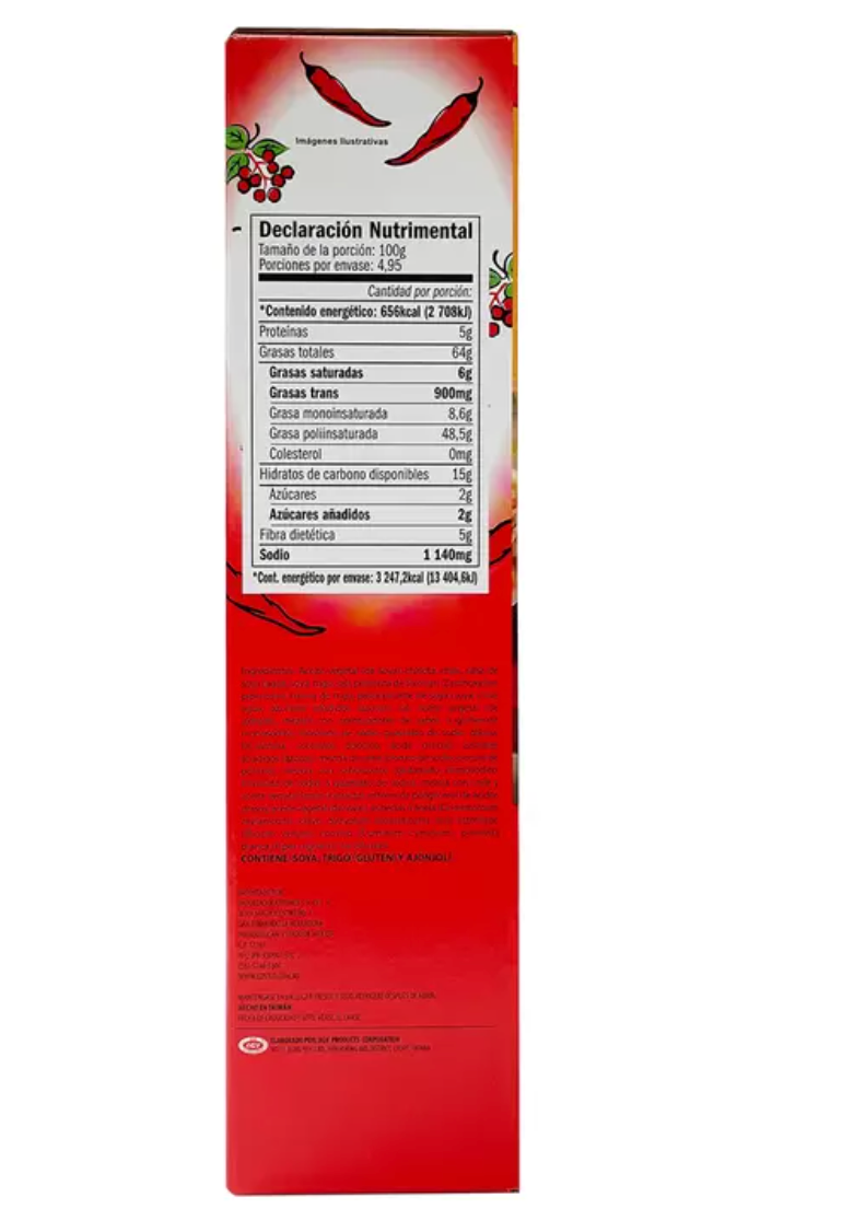 AGV Salsa de Chile Picante 3 piezas de 165 grs - KOZ