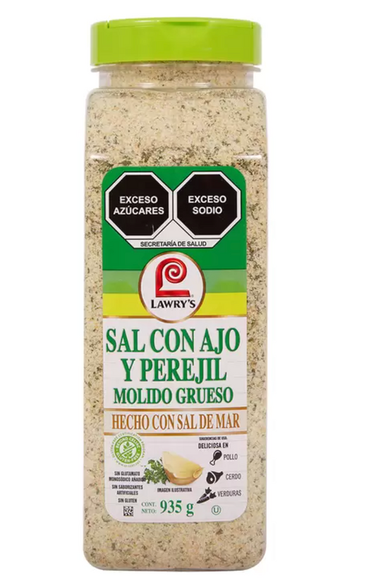 Lawry's Sal con Ajo y Perejil Molido Grueso 935 grs - KOZ