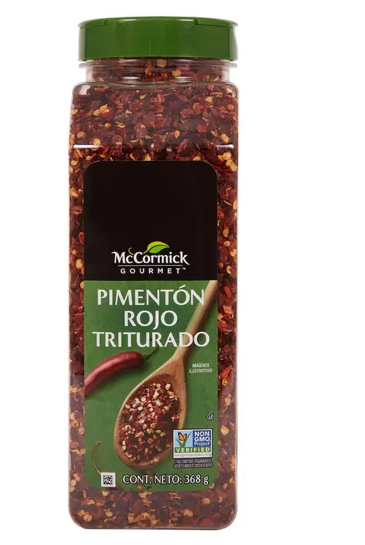 McCormick Pimentón Rojo Triturado 368 grs - KOZ