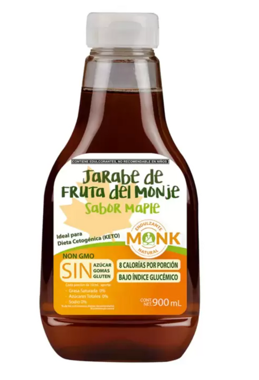 Monk Miel de Fruta del Monje Sabor Maple 900 ml - KOZ
