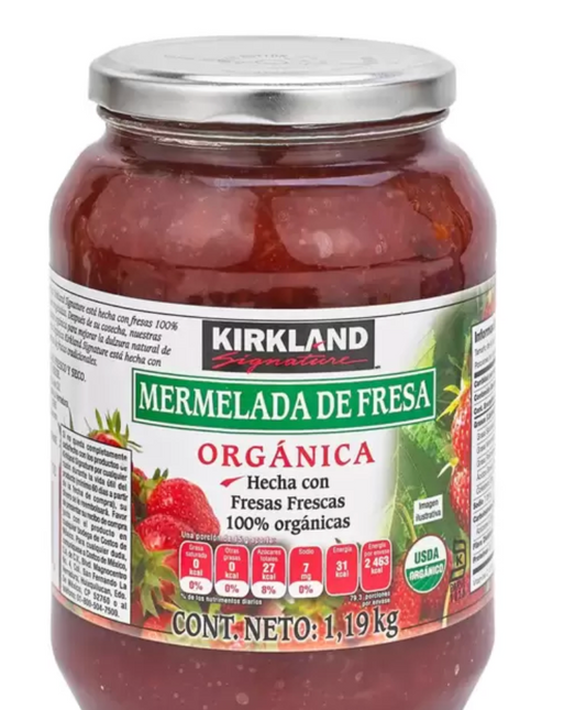 Kirkland Signature Mermelada de Fresa Orgánica 1.19 kg - KOZ