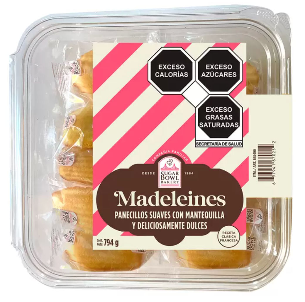 Sugar Bowl Bakery Madalenas 794 grs - KOZ