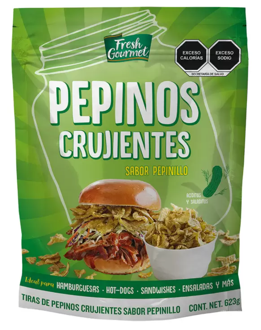 Fresh Gourmet Pepinillos Crujientes 623 grs - KOZ