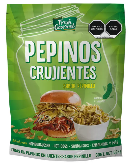 Fresh Gourmet Pepinillos Crujientes 623 grs - KOZ