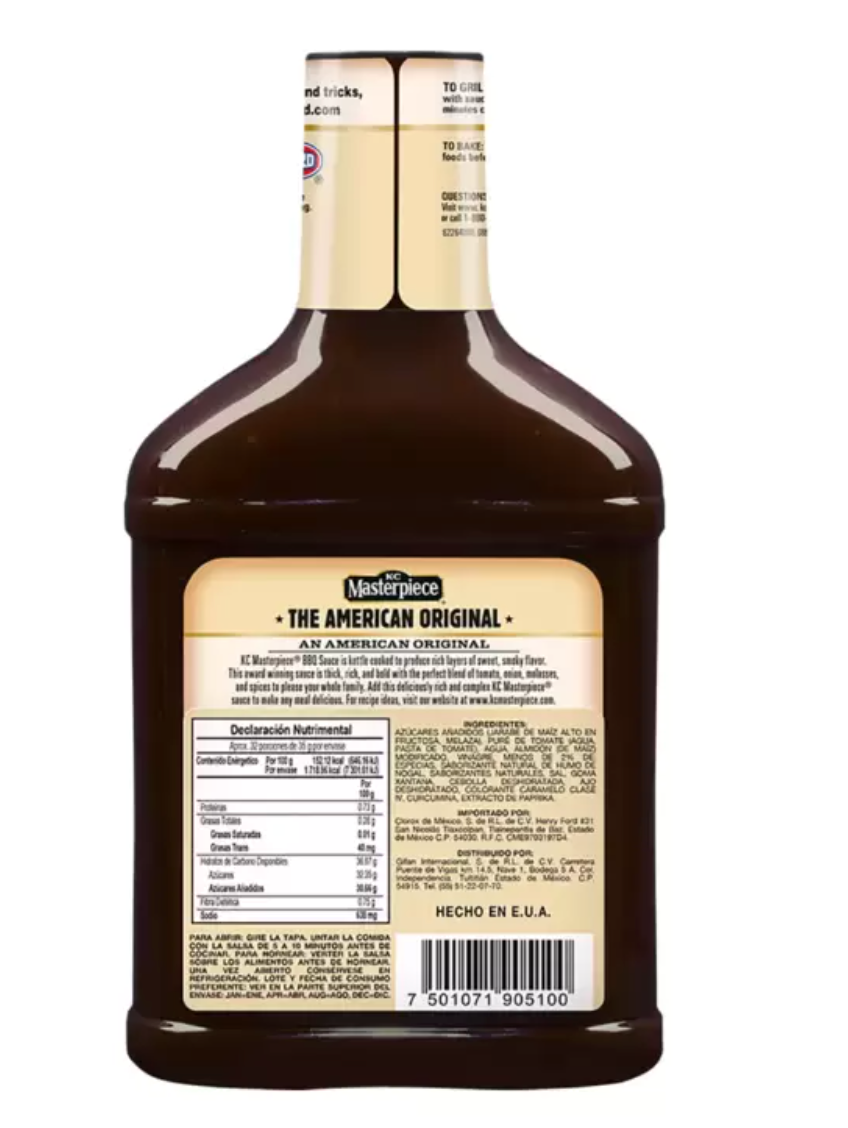KC Masterpiece Salsa BBQ 1.13 kg - .