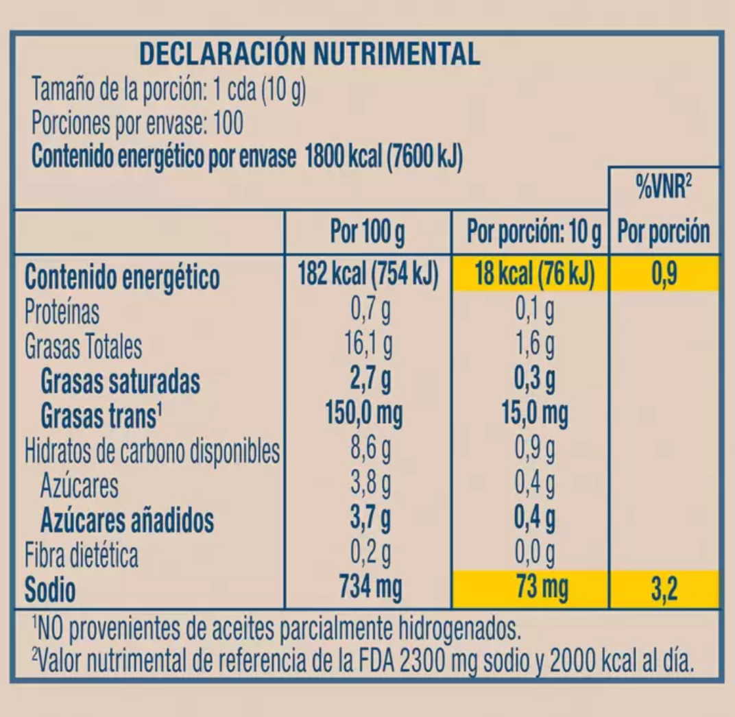 Hellmann'S Mayonesa Light 2 piezas de 1 kg - .