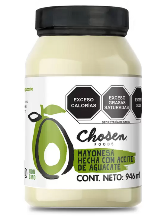 Chosen Foods Avocado Mayo 946 ml - .