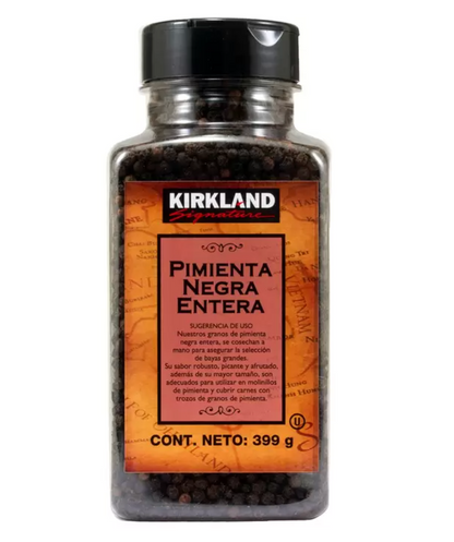 Kirkland Signature Pimienta Negra Entera 399 grs - KOZ