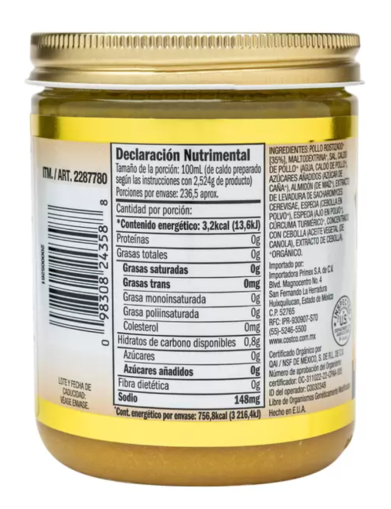 Better Than Bouillon Base de Pollo Rostizado Orgánica 597 grs - KOZ