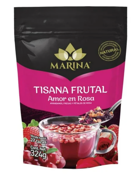 Tisana Frutal Marina Amor en Rosa 324 g - .