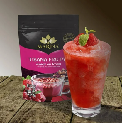Tisana Frutal Marina Amor en Rosa 324 g - .