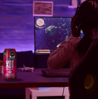 Bebida Carbonatada XOT Energy Adicionada con Cafeína 12 pzas de 470 ml -.