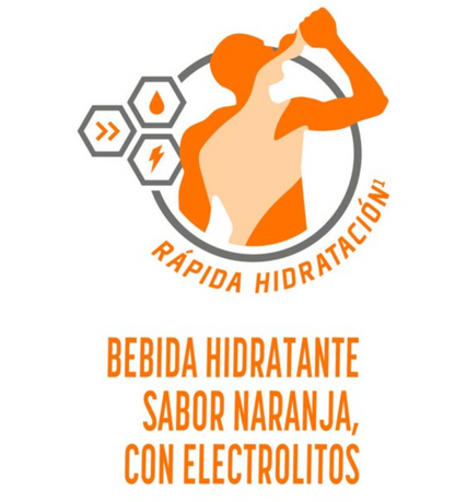 Bebida Rehidratante Gatorlyte Sabor Naranja 6 pzas de 591 ml c/u - .