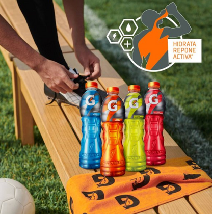Bebida Gatorade Sabores Cítricos y Frutales 24 Pack de 600 ml - .