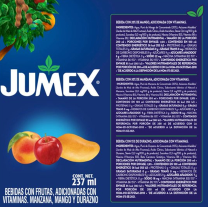 Bebidas Surtidas JUMEX Surtido 40 pzs de 237 ml - .