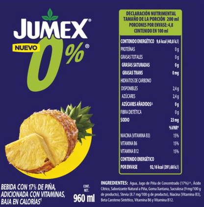 Bebida JUMEX con Piña 960 ml - .