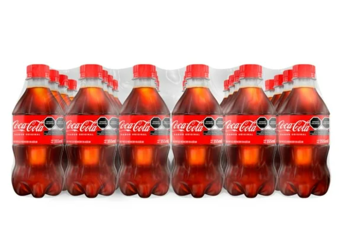 Refresco Coca-Cola 24 pzas de 355 ml - .