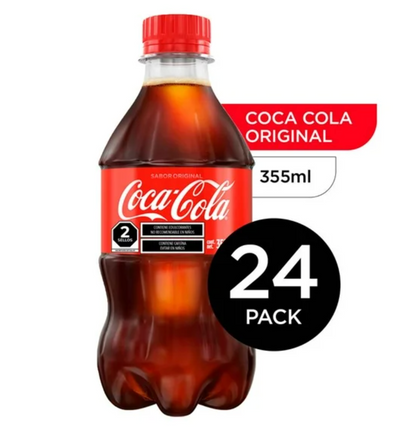 Refresco Coca-Cola 24 pzas de 355 ml - .