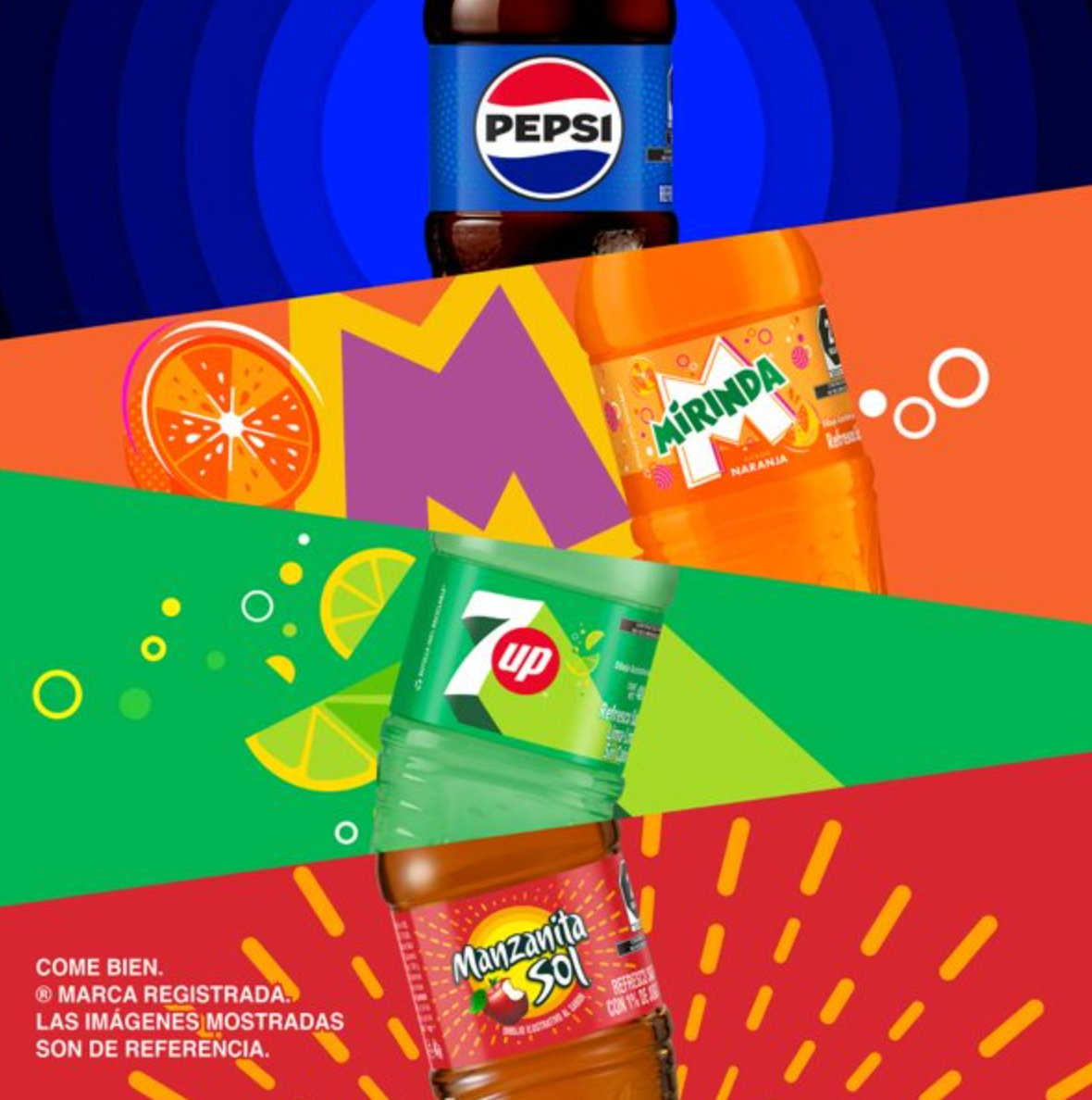 Refresco Pepsi Mix 24 pzas de 400 ml -.