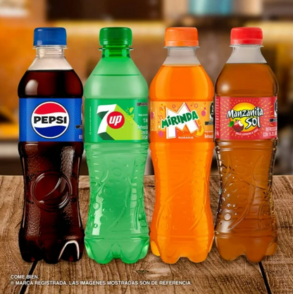Refresco Pepsi Mix 24 pzas de 400 ml -.