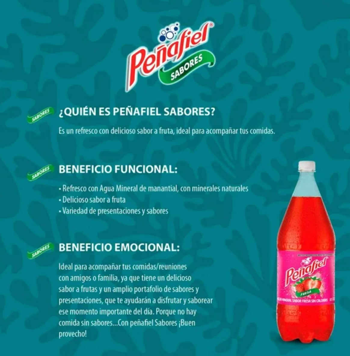 Refresco Peñafiel Sabores Surtidos 8 pzas de 2 l c/u - .