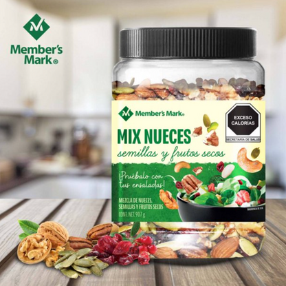 Mix de Nueces Member's Mark para Ensaladas 907 g -.