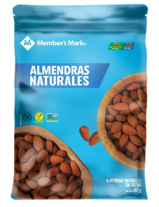 Almendras Member's Mark Naturales 907 g -.